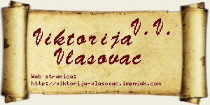 Viktorija Vlasovac vizit kartica